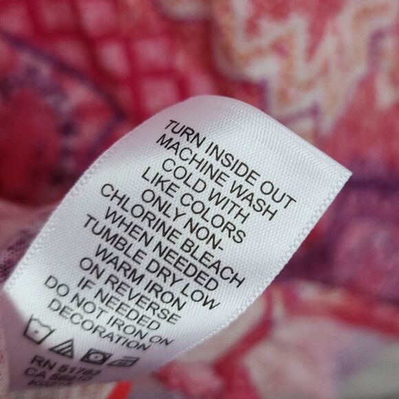 Maurices Pink Strappy Tank Top Super Soft Women's Small Sleeveless Loose Tee - Picture 9 of 11